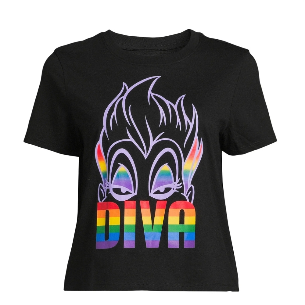 Disney Ursula Black Diva T-Shirt